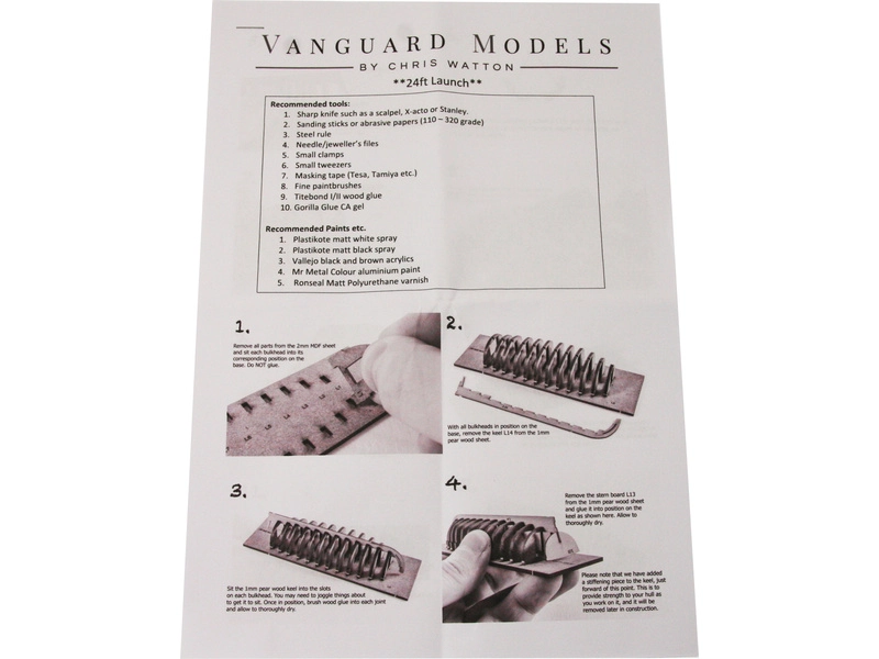 Vanguard Models Spúšťací čln 24" 1:64