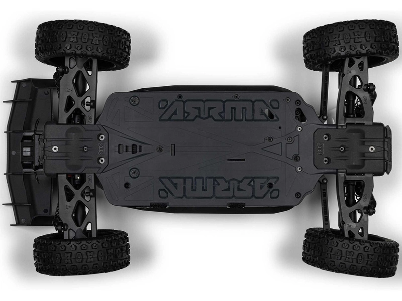 RC auto Arrma Typhon Mega 665 1:8 4WD RTR, červená
