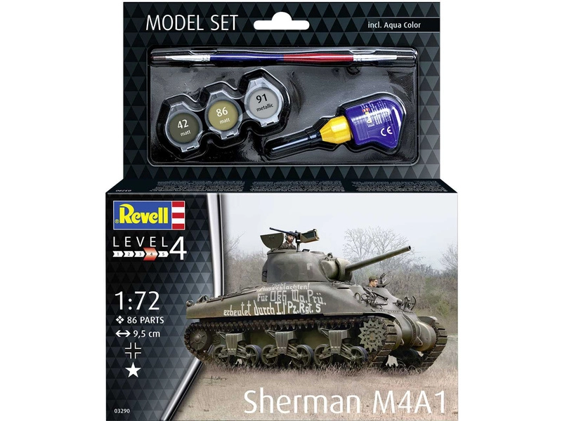 Revell Sherman M4A1 (1:72) (súprava)