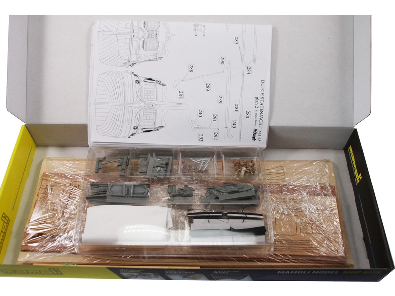Dušek holandská štátna jachta 17. st. 1:48 kit