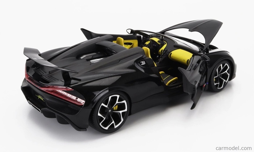 Bburago Bugatti W16 Mistral 2023 1:18 Black