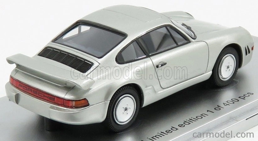 Kess-model Porsche 911 Prototype 3.2 Carrera E19 1984 1:43 Strieborná