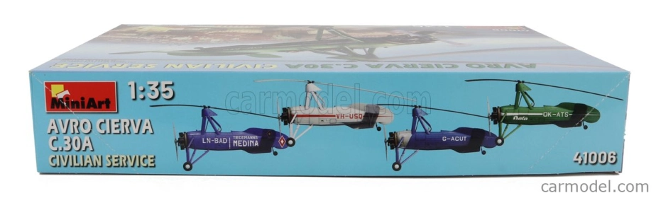 Miniart Avro Cierva C.30 Civilné lietadlo 1933 1:35 /