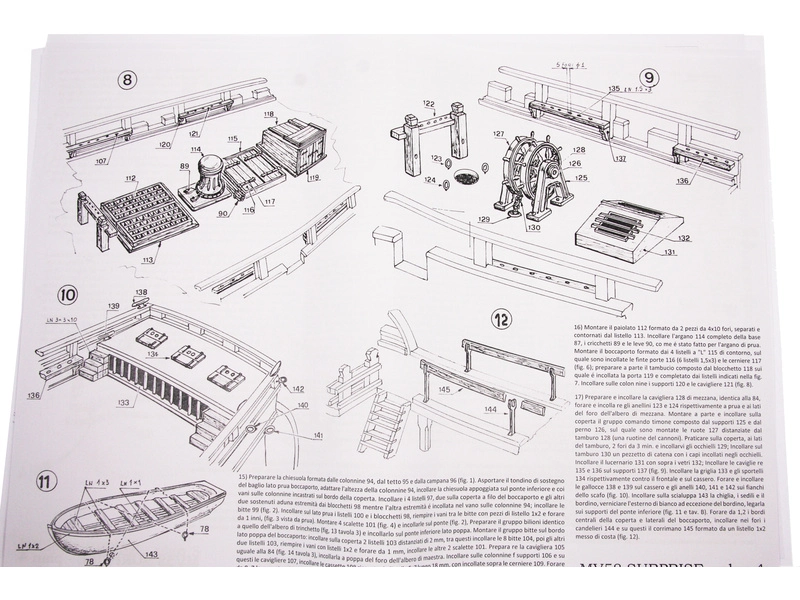 MAMOLI H.M.S. Surprise 1796 1:75 kit
