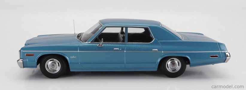 Dodge Monaco 1974 v mierke 1:18 Light Blue Met