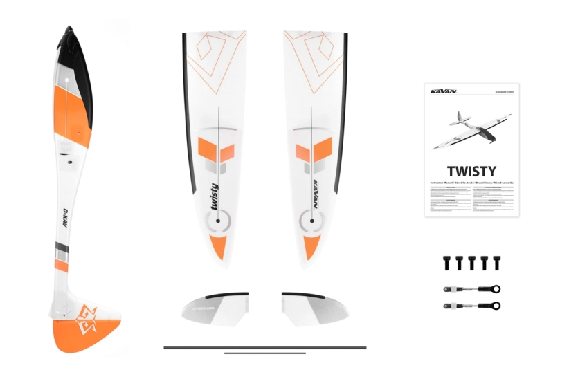 KAVAN Twisty 1512 mm - oranžová