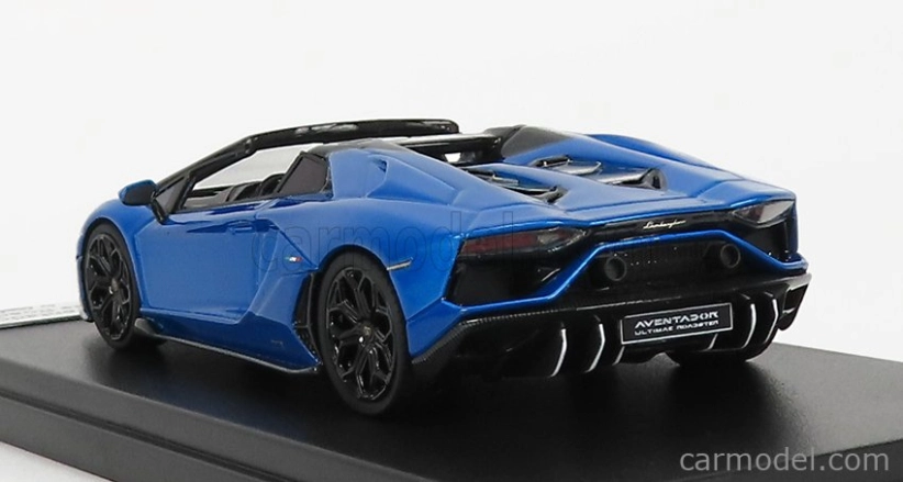 Looksmart Lamborghini Aventador Lp780-4 Ultimae Roadster 2021 1:43 Blu Tawaret - Blue Met