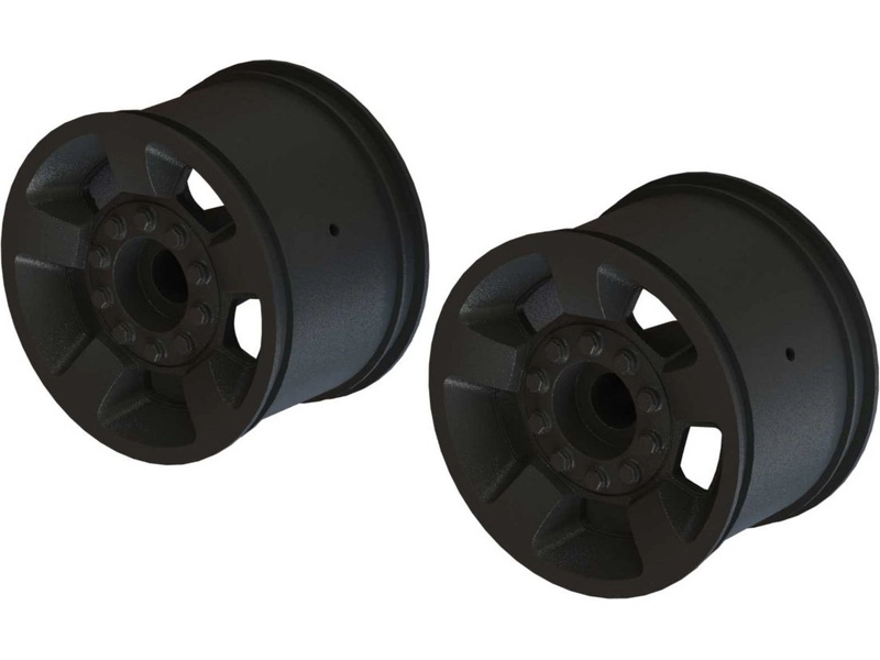 Arrma disk kolesa 2,8" 14 mm čierny (2)