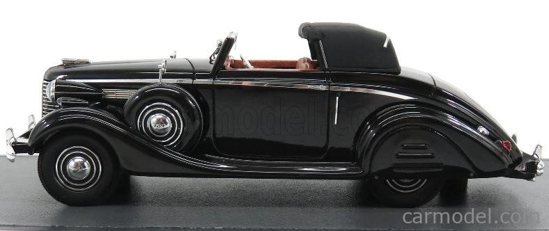 Matrix scale models Buick Series 40 Lancefield Drop Head Cabriolet 1938 1:43 Black