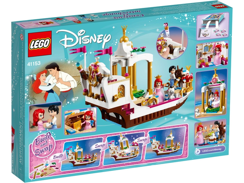 LEGO Disney - Arielin královský člun na oslavy