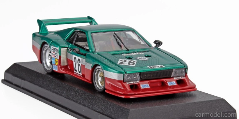 Best-model Lancia Beta Montecarlo Turbo Team Lancia Corse N 26 6h Mugello 1980 Carlo Facetti - Martino Finotto 1:43 Zelená Červená