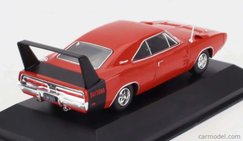 Edicola Dodge Charger Daytona 1969 - Con Vetrina - S vitrínou 1:43 červená čierna