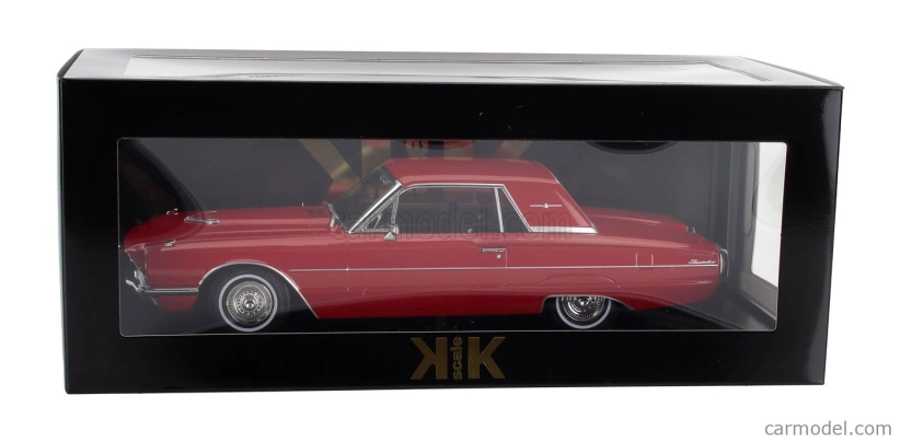 Kk-scale Ford usa Thunderbird Cabriolet Hard-top Closed 1966 1:18 Red