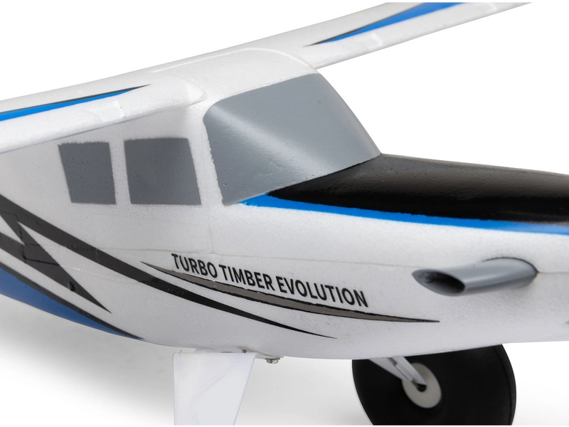 BAZAR - RC letadlo E-flite Turbo Timber Evolution 0.70m SAFE Select BNF Basic