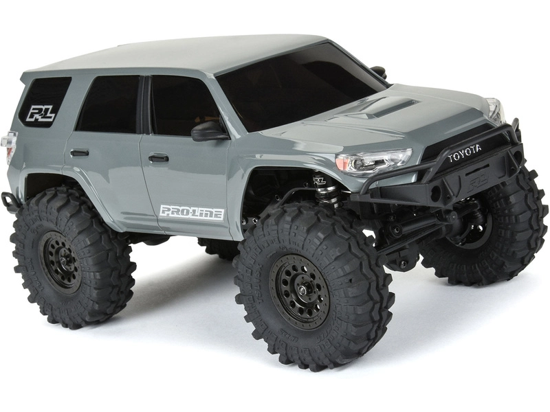 Karoséria Pro-Line 1:24 2024 Toyota 4Runner rázvor 132 mm, sivá, zostavená: Axial SCX24
