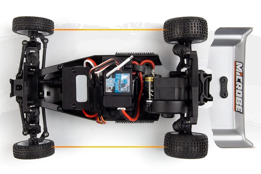 Maverick Microbe 1/24th Buggy - oranžová