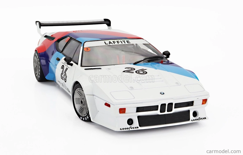 Werk83 BMW M1 M88 3.5l Team Bmw Motorsport N 26 Procar Series 1979 Jacques Laffite 1:18 Biela modrá červená