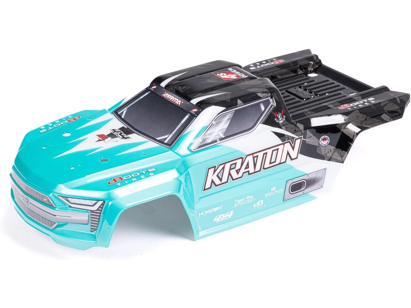 Arrma tyrkysová karoséria: Kraton 4X4 BLX