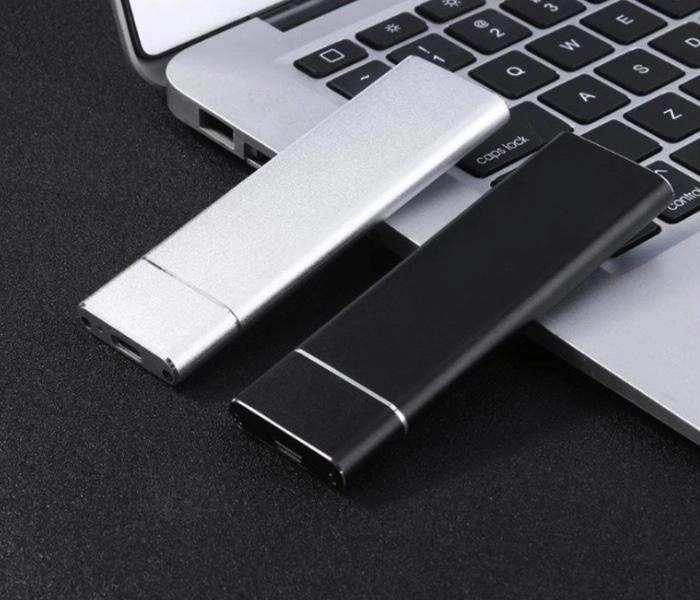 14TB MINI pevný disk SSD z hliníkovej zliatiny Farba: čierna