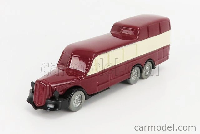 Officina-942 Om fiat Titano Bus Gran Turismo Panoramico Carrozzeria Varesina 1938 1:76 Red Cream