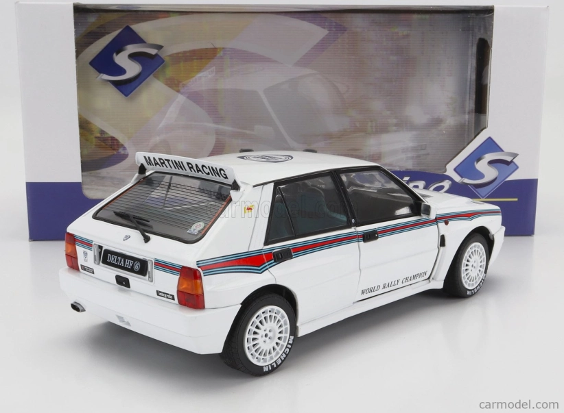 Solido Lancia Delta Hf Integrale Evo 1 Martini 6 1992 1:18 Bílá
