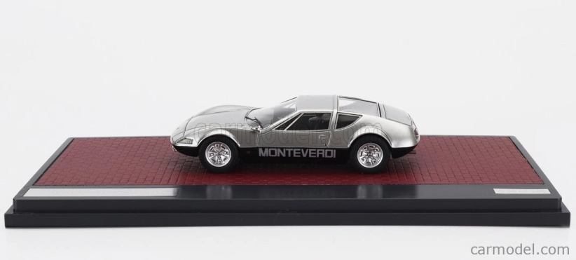 Modely v mierke Matrix Monteverdi Hai 450 Gts 1973 1:43 Silver Black