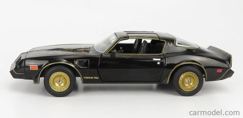 Greenlight Pontiac Firebird Turbo 4.9l Trans-am 1980 1:24 Černé Zlato
