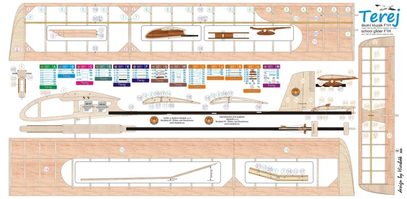 TEREJ-školní model A1 (F1H) Hiesb.