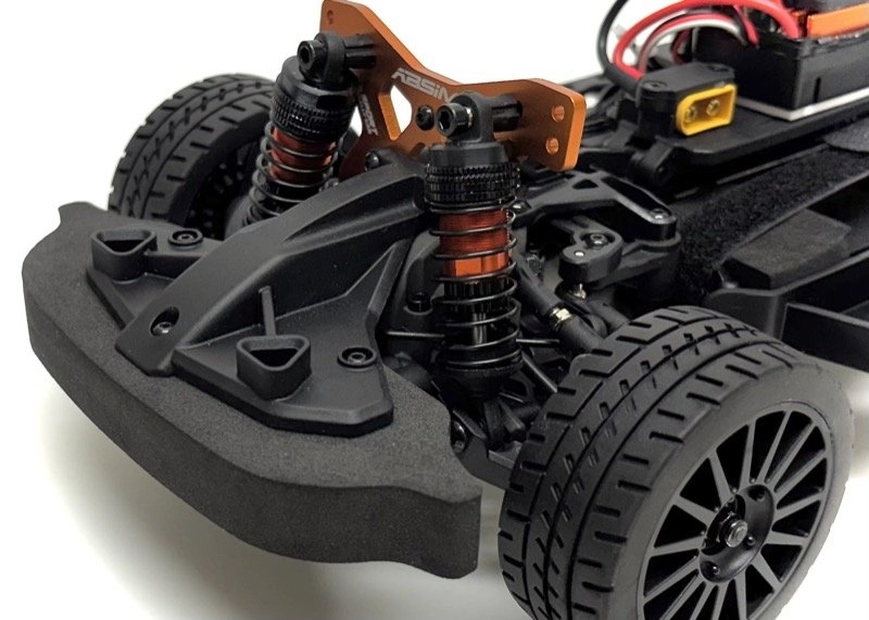Absima Rally Car Speed Demon 1:12 4WD RTR Brushless žluto-modrý