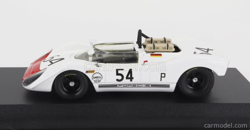 Best-model Porsche 908/02 Spider N 54 6h Brands Hatch 1969 G.mitter - U.schutz 1:43 Bílá Červená