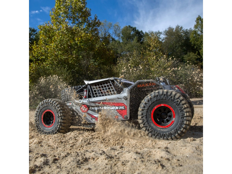 RC auto Losi Super Rock Rey V2 1:6 4WD RTR, sivé