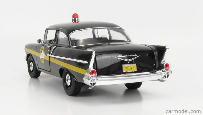 Highway61 Chevrolet 150 Sedan Kentucky State Police 1957 1:18 čierna