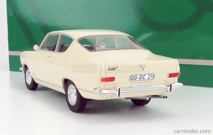 Modely Opel Kadett B Kiemen Coupe 1966 1:18 Biela