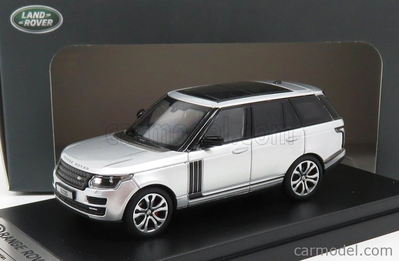 LCD model Land rover Range Sv Autobiography Dynamic 2017 1:64 Strieborný