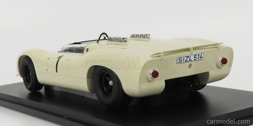 Matrix scale models Porsche 910-8 Bergspider N 1 1967 1:18 Bílá Červená