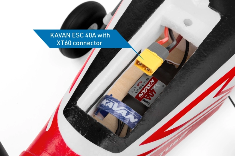 KAVAN Pilatus PC-6 Porter 1500 mm ARF – modrá