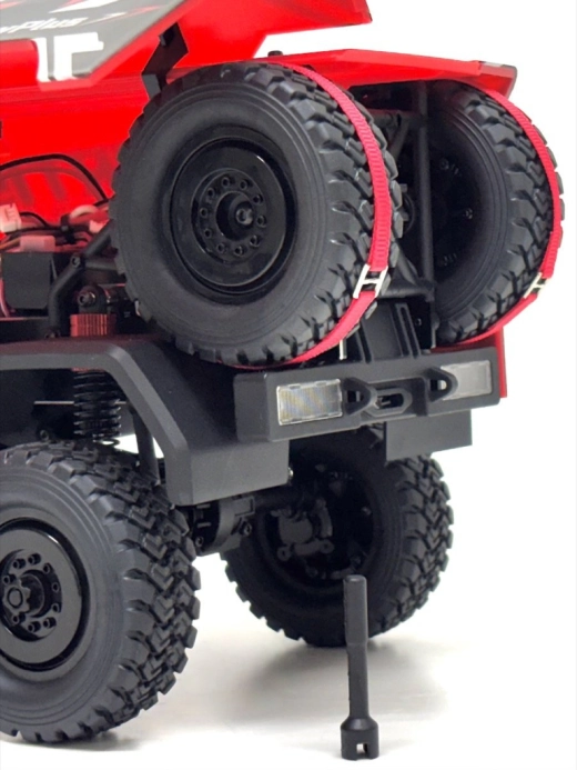Hobby Plus / Absima DKR-4 Fortis Rally Truck RTR 1:18 4WD Red