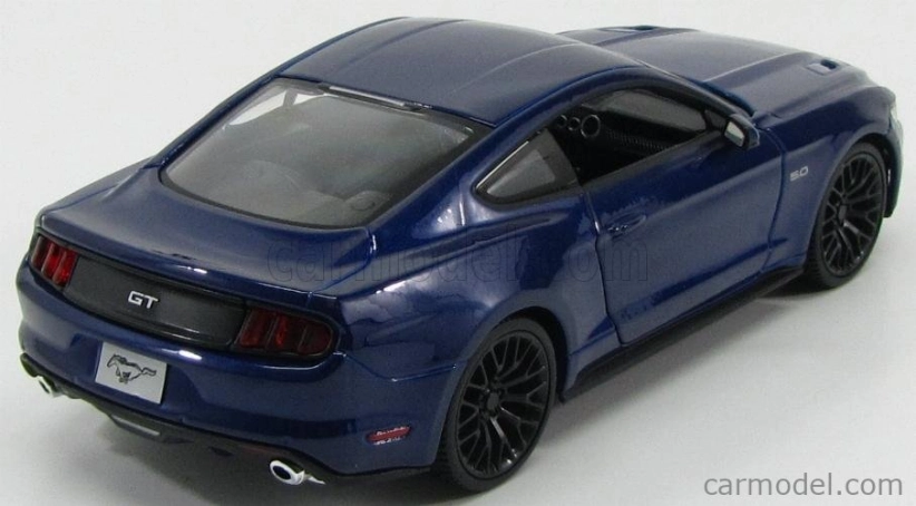 Maisto Ford USA Mustang Coupe 5.0 Gt 2015 1:24 Blue Met
