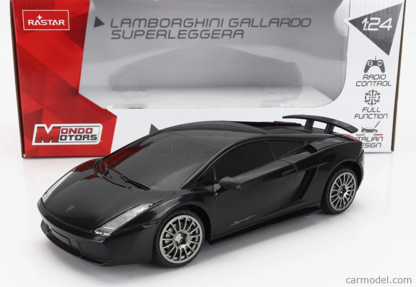 Mondomotors Lamborghini Gallardo Superleggera 2007 1:24 Black