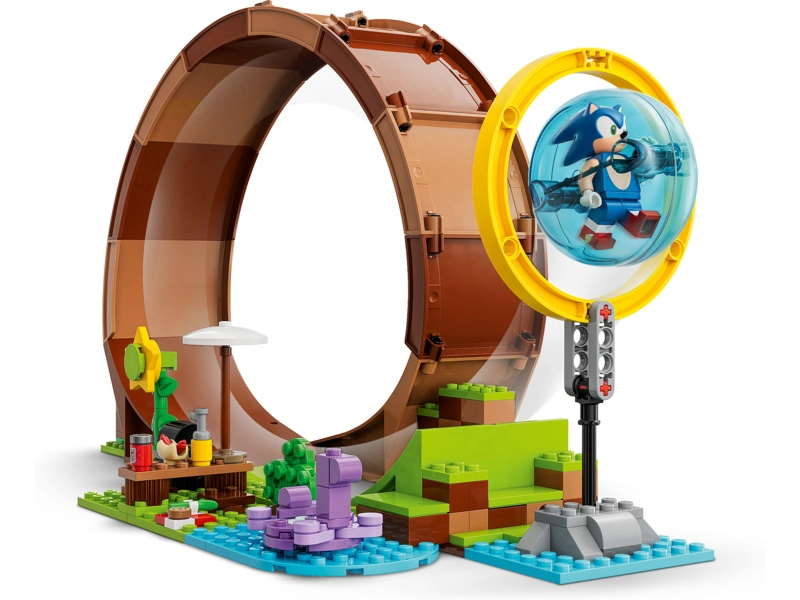 LEGO Sonic - Sonicova smyčková výzva v Green Hill