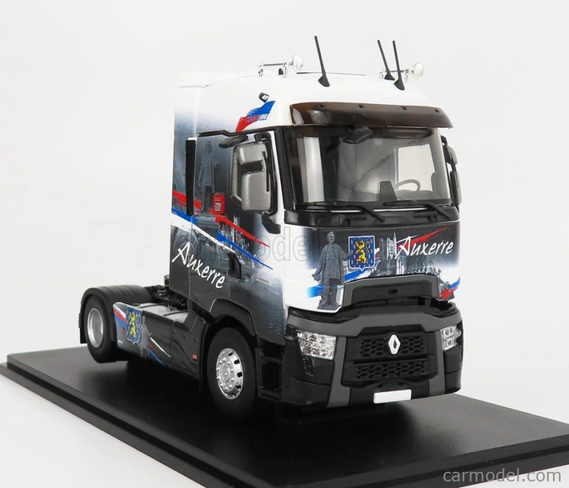 Eligor Renault T-line Vysoký ťahač Auxerre 2-assi 2021 1:43 Sivá biela