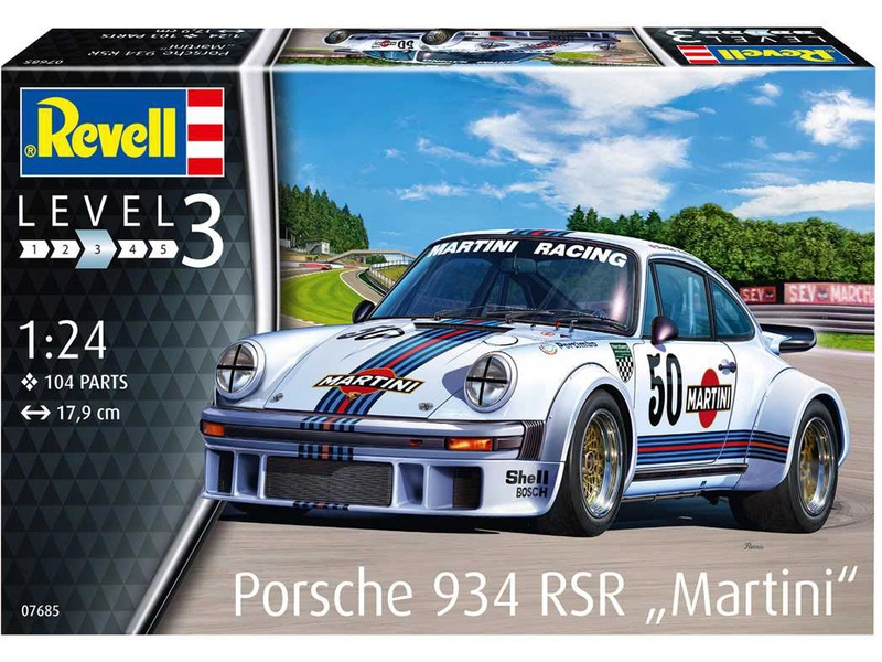 Revell Porsche 934 RSR Martini (1:24)