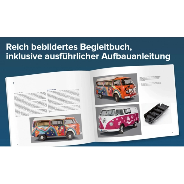 Adventný kalendár VW Bulli T2 1:43, oranžova