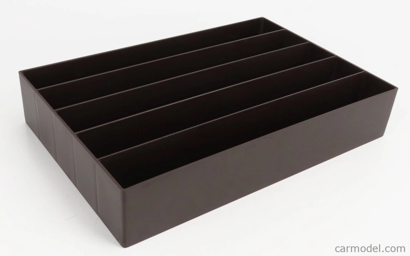 Vetrina display box Príslušenstvo Espositore Aperto - Pre Auto 1/43 1/64 - Autá nie sú súčasťou balenia - Lungh.lenght Cm 36.8 X Largh.width Cm 6.7 X Alt.height Cm 24.3 (altezza Utile Tra I Ripiani Cm 4.5 Inner Height Among Shelves) 1:43 Brown