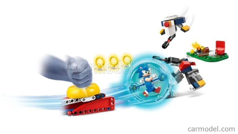 Lego figúrky Ježko Sonic - Sonic's Campfire Clash - 177 Pezzi - 177 ks Rôzne