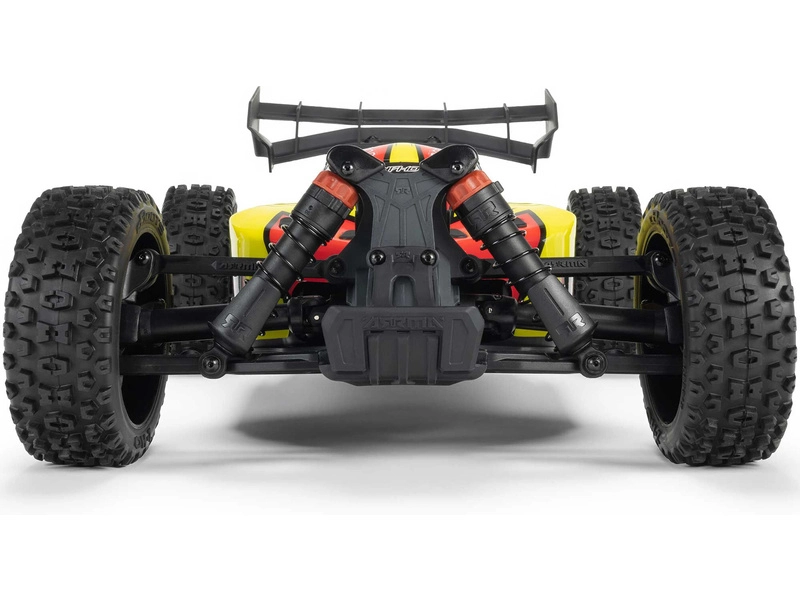 RC auto Arrma Typhon Mega 665 1:8 4WD RTR, červená