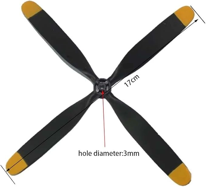 Náhradná vrtuľa pre Volantex Mustang P51D 750mm | RCprofi.sk