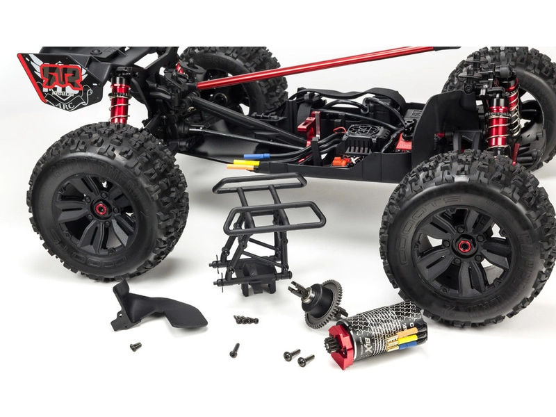 Arrma Kraton 6S BLX 1:8 4WD RTR červená