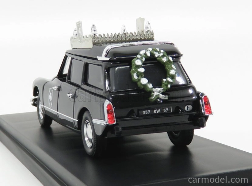 Rio-models Citroen Ds19 Break Pohrebné auto - Carro Funebre - pohrebný voz - 1963 1:43 čierna