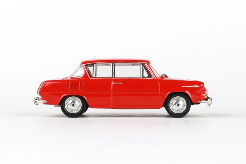 Abrex Škoda 1100MBX (1969) 1:43 – červená oranžová